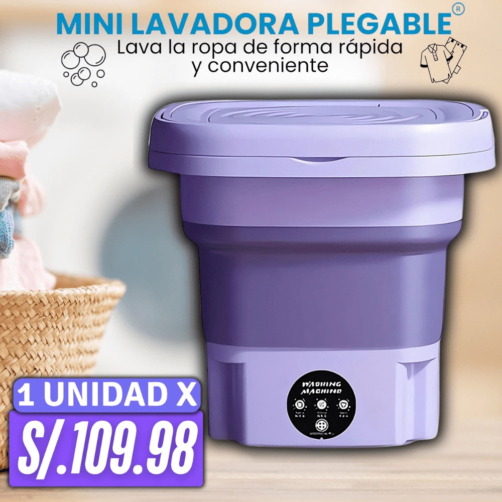 Mini Lavadora Portátil