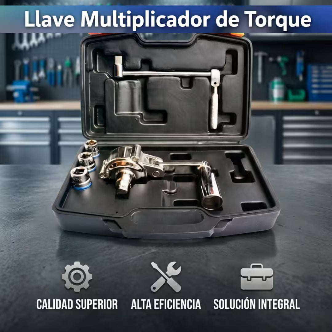 Llave multiplicador de torque