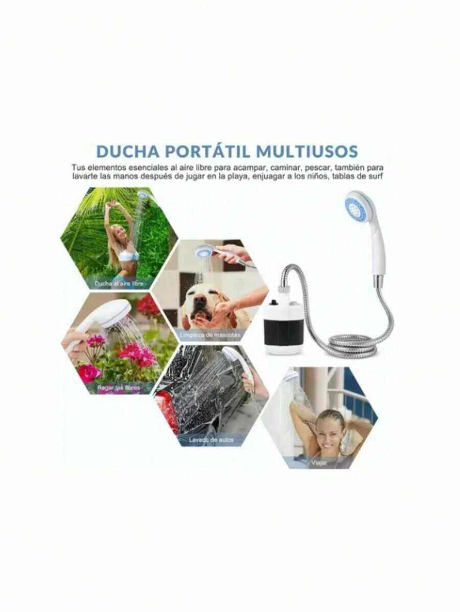 DUCHA PORTATIL RECARGABLE 🚿