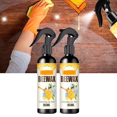 Spray de cera de abejas para pulir madera