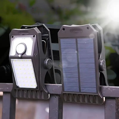 Lampara Solar Clip