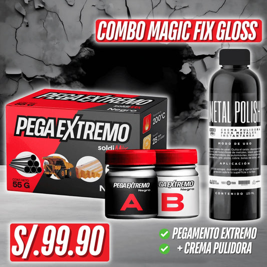 Combo Pegamento Extremo + Crema Pulidora