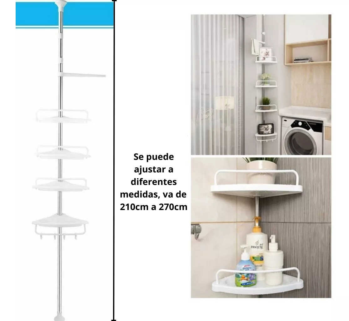 Esquinero Organizador de baño