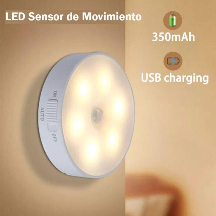 Luz LED con Sensor de Movimiento